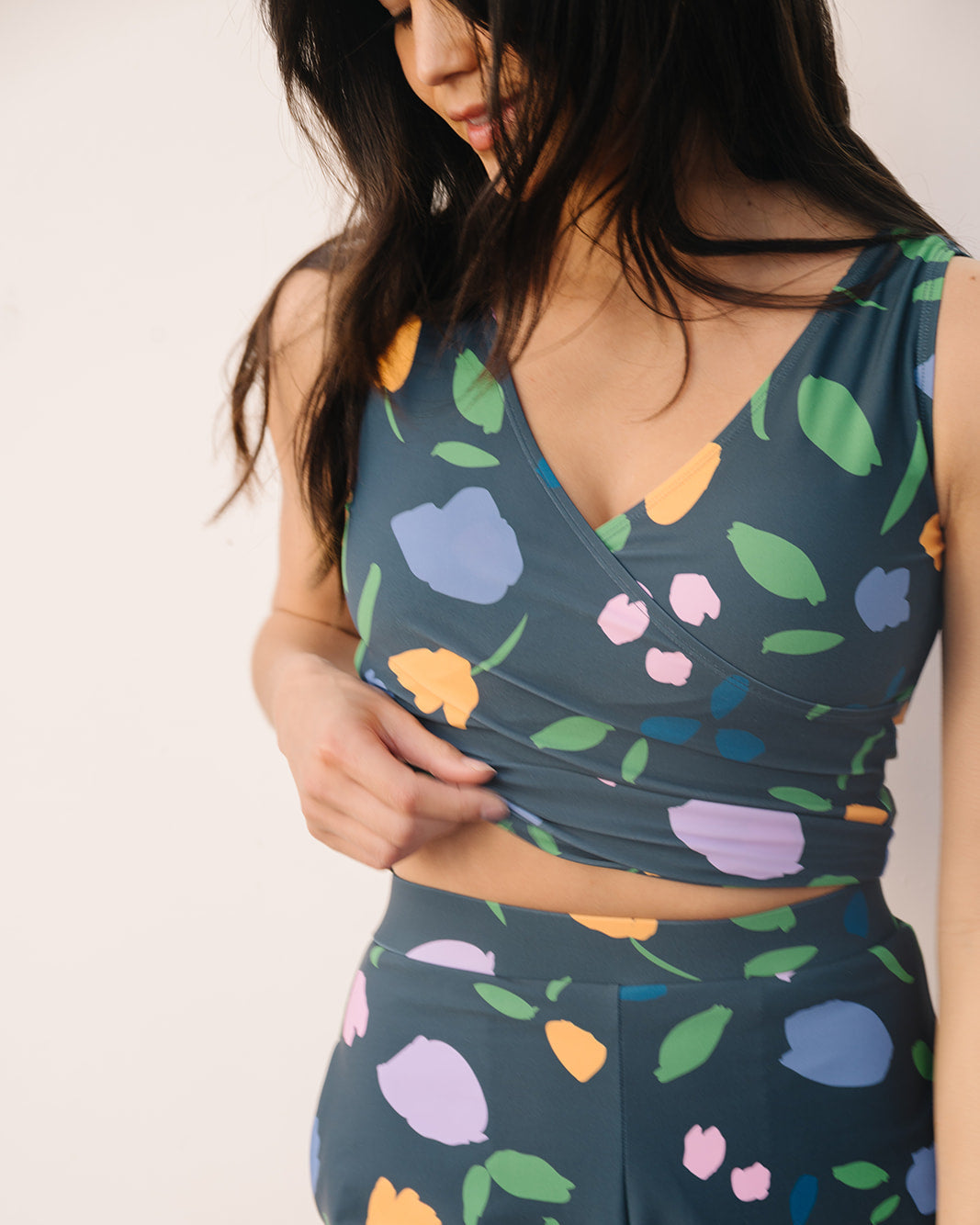 basil wrap top - FINAL SALE