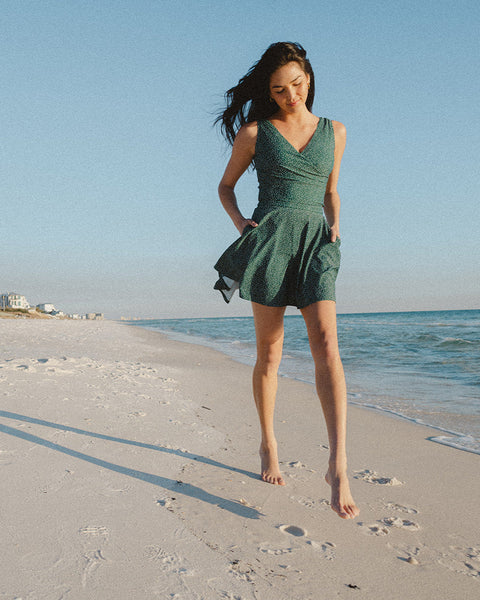 Retro Swim Skirt