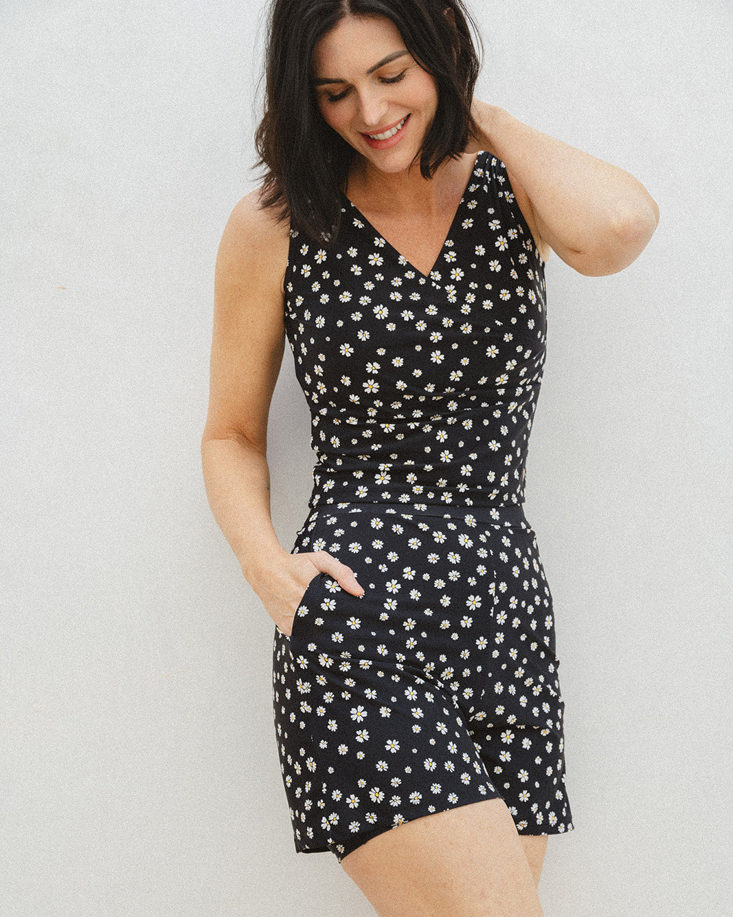 basil wrap top - FINAL SALE