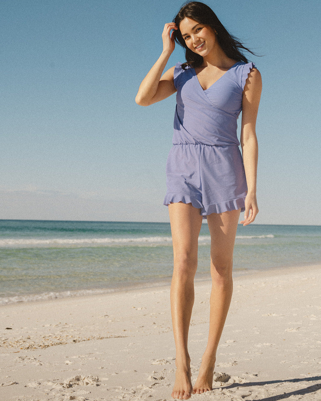 ginger swim romper - FINAL SALE