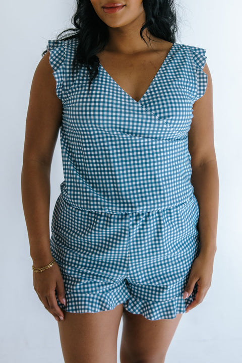 Ginger Swim Romper