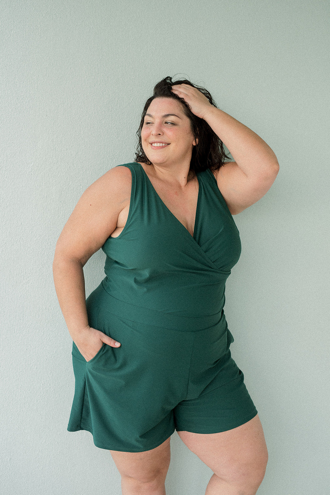 basil wrap top - FINAL SALE