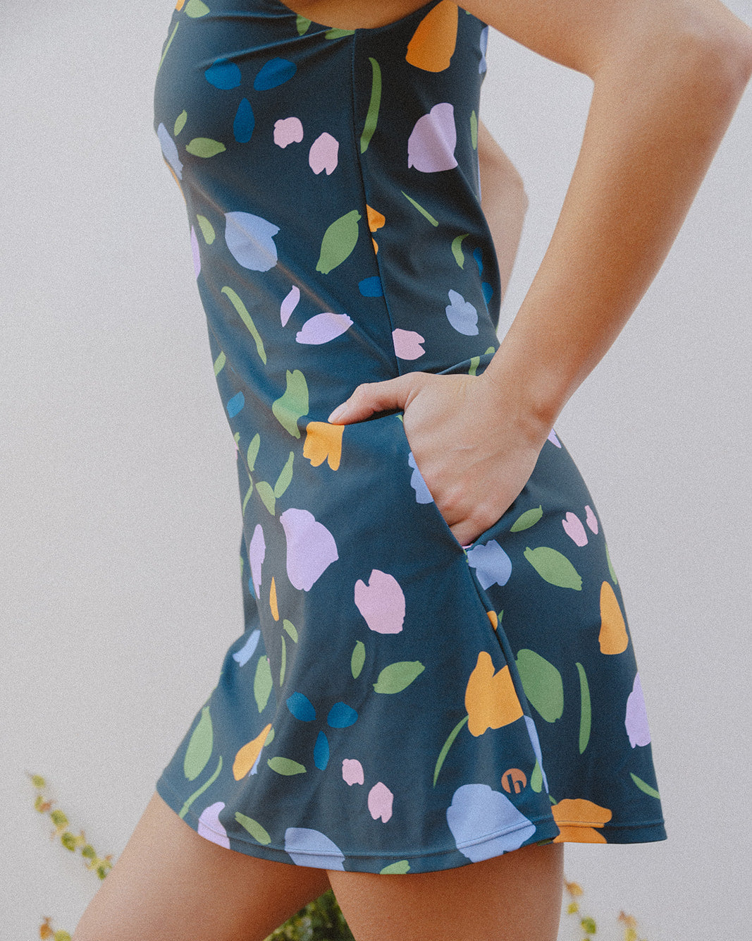 peppermint swim dress - FINAL SALE