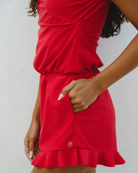 Ginger Swim Romper
