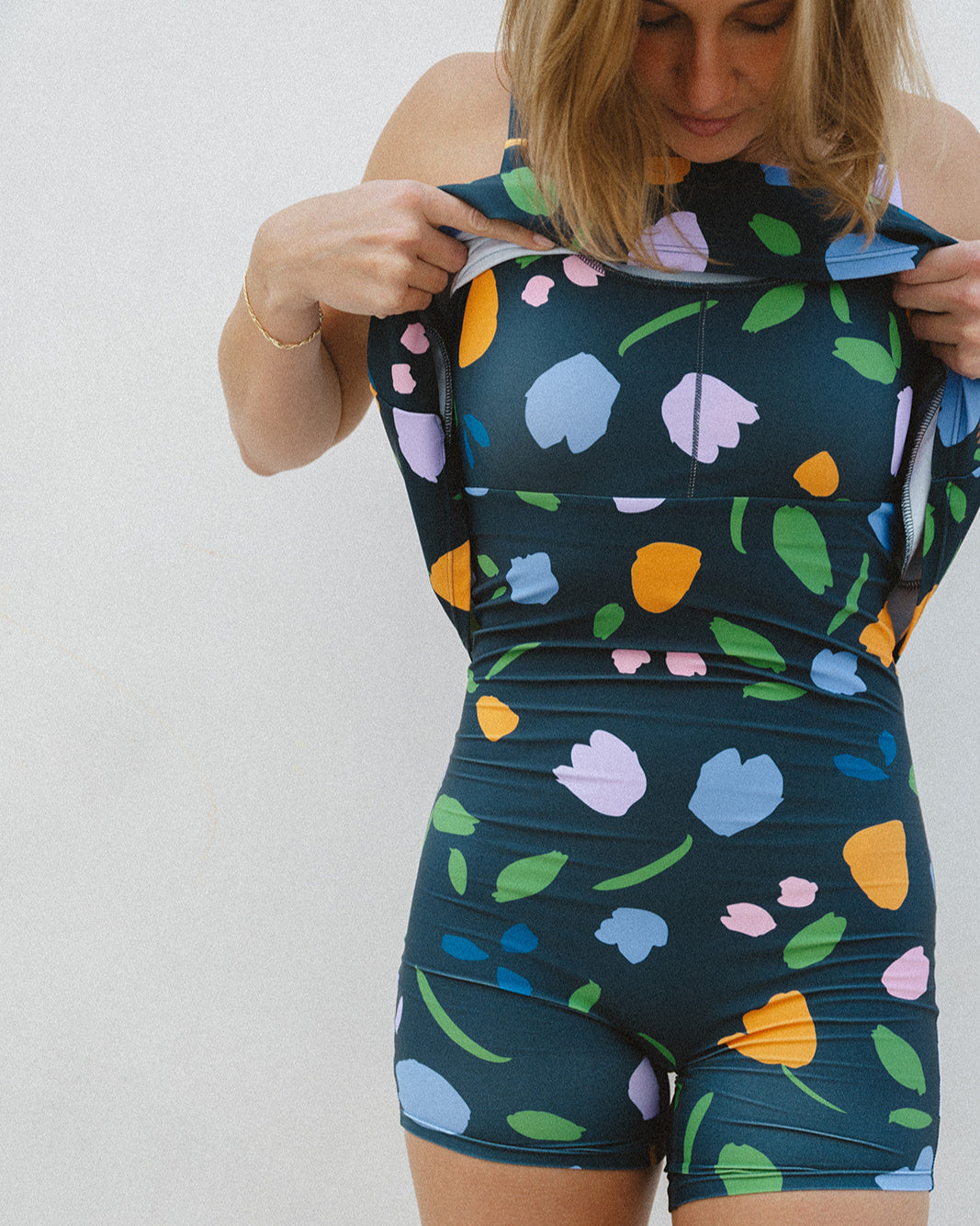 peppermint swim dress - FINAL SALE