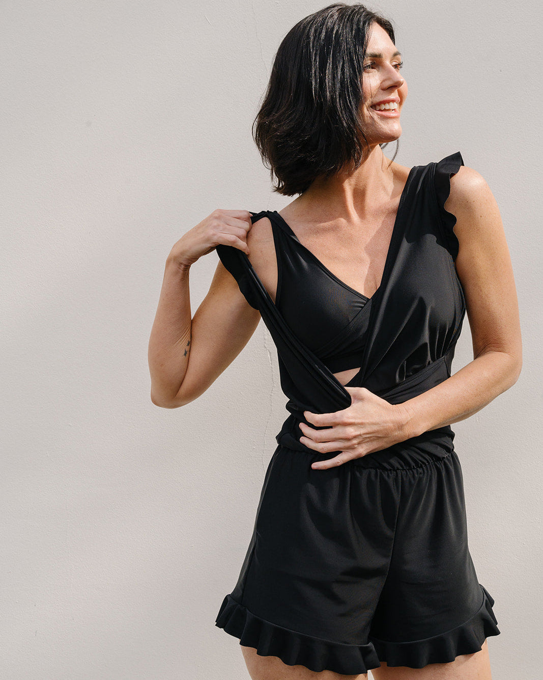 ginger swim romper - FINAL SALE