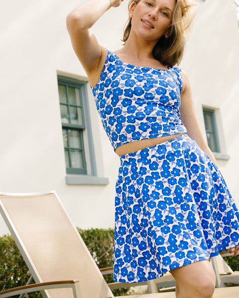 Retro Swim Skirt