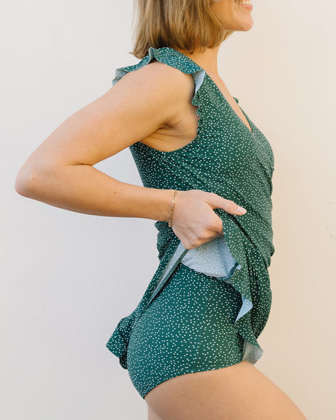Ginger Swim Romper
