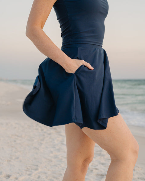 Retro Swim Skirt