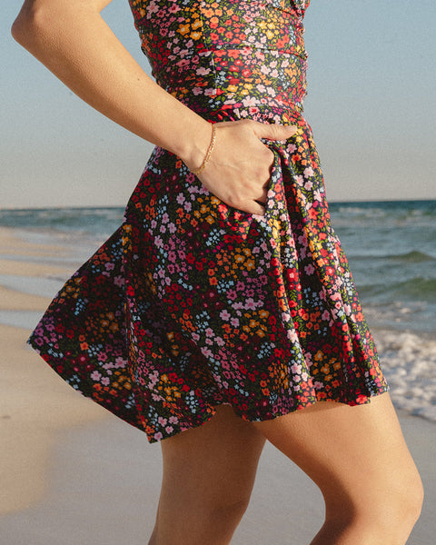 Retro Swim Skirt