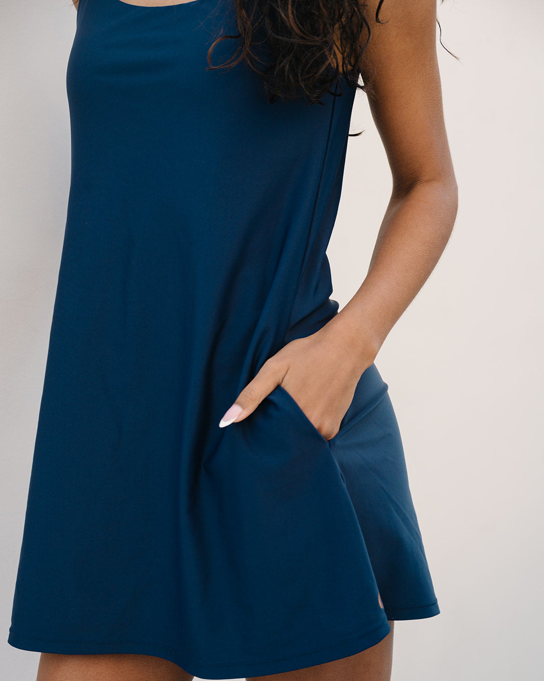 peppermint swim dress - FINAL SALE