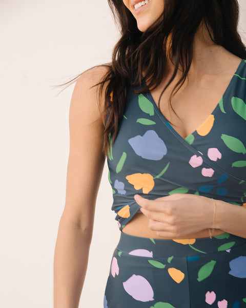 Basil Wrap Top