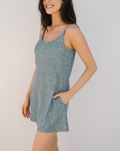 peppermint swim dress - FINAL SALE