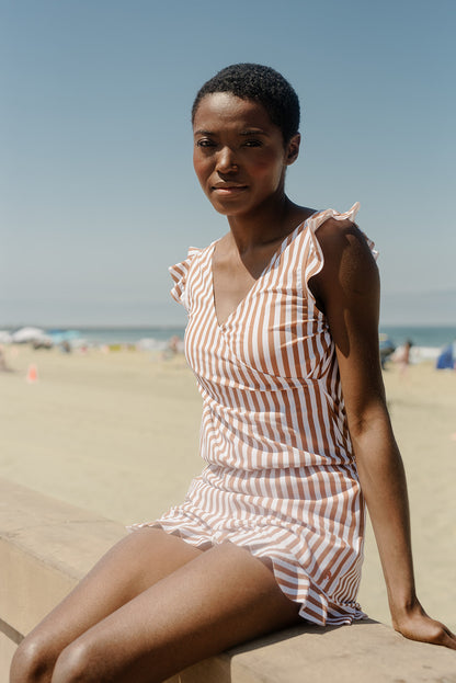ginger swim romper - FINAL SALE