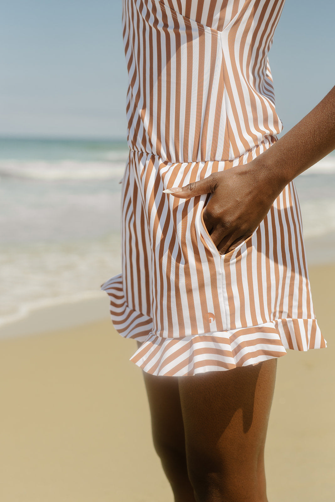 Miles the Label King Crab On the Creme Swim Romper main image 1