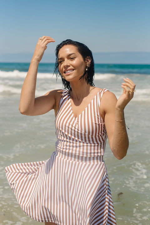 Retro Swim Skirt