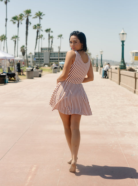 Retro Swim Skirt