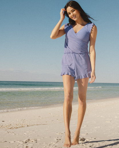 ginger swim romper - FINAL SALE