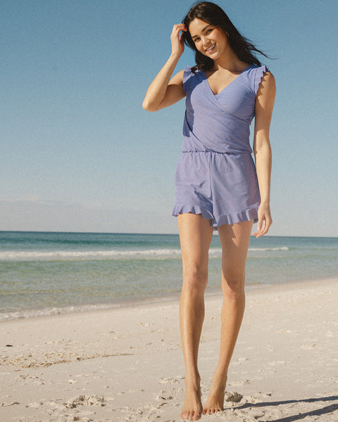 Ginger Swim Romper