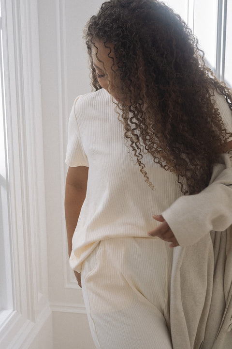 thyme boxy tee