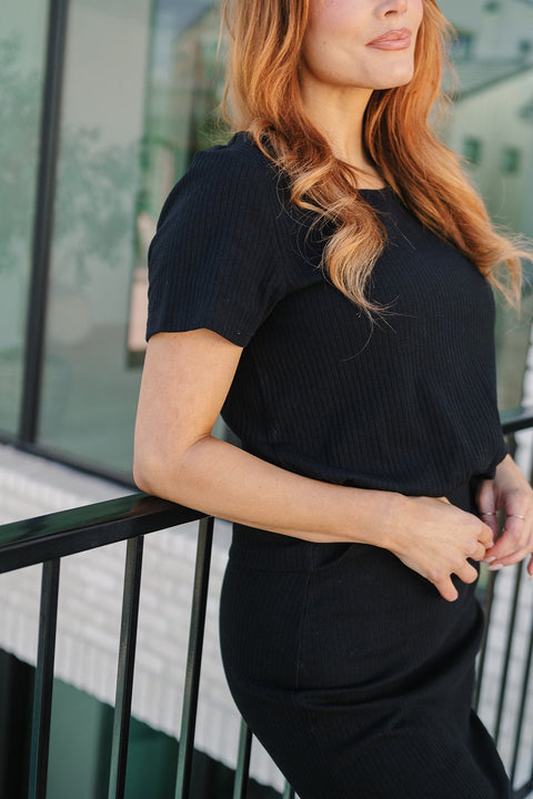 thyme boxy tee