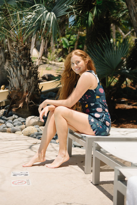 Ginger Swim Romper