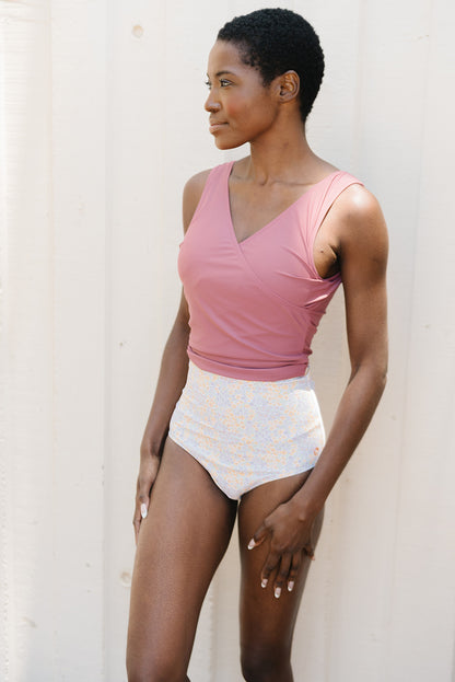 basil wrap top - FINAL SALE