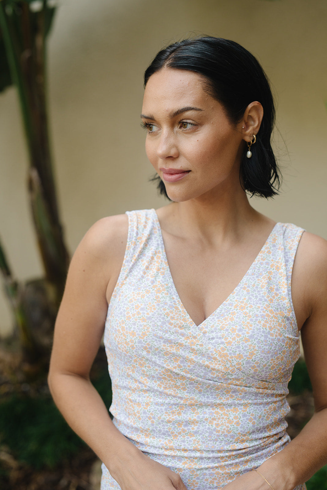 basil wrap top - FINAL SALE