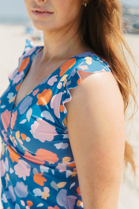 Ginger Swim Romper