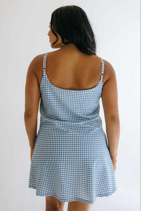 Peppermint Swim Dress