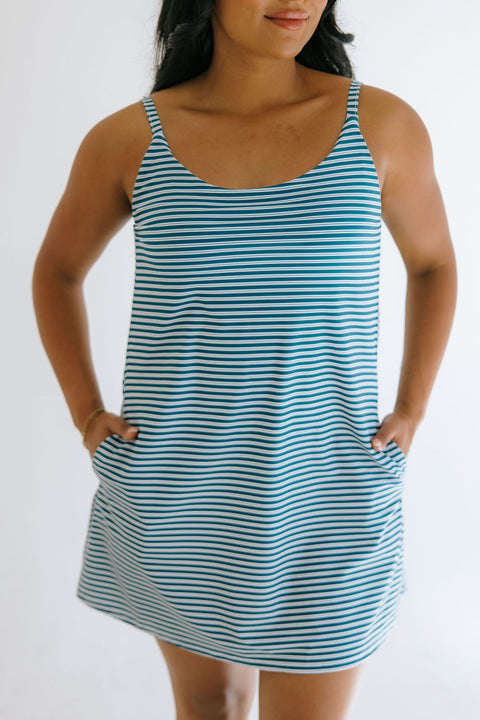 black tie optional wedding guest dresses Peppermint Swim Dress – Honey Mark