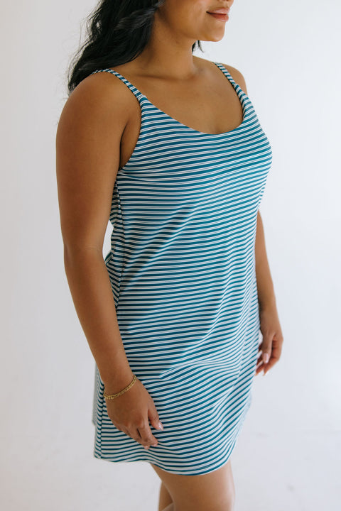 Peppermint Swim Dress