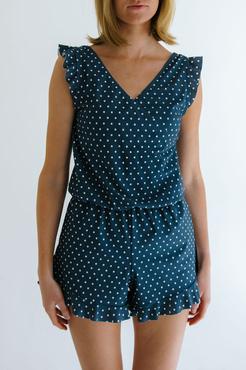 Ginger Swim Romper