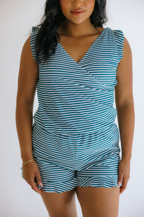 Ginger Swim Romper