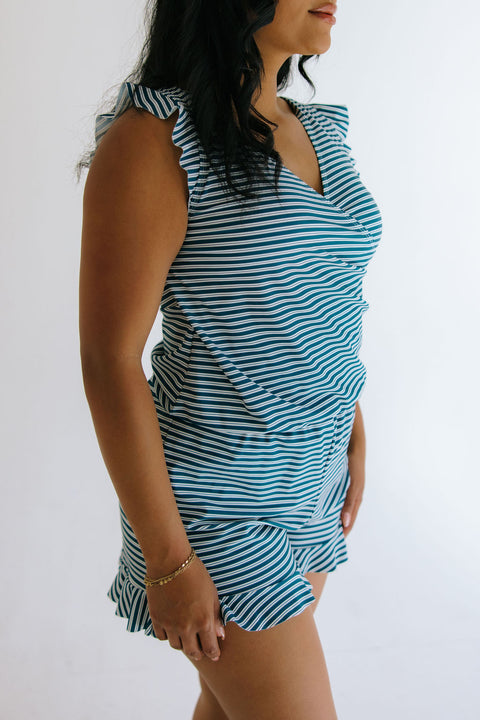 Ginger Swim Romper
