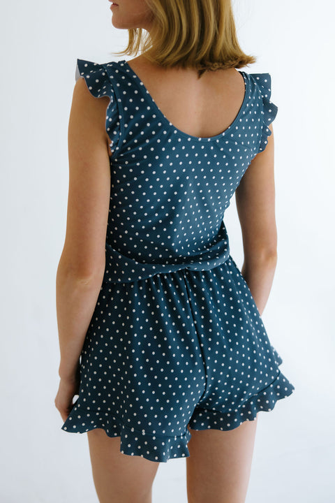 Ginger Swim Romper