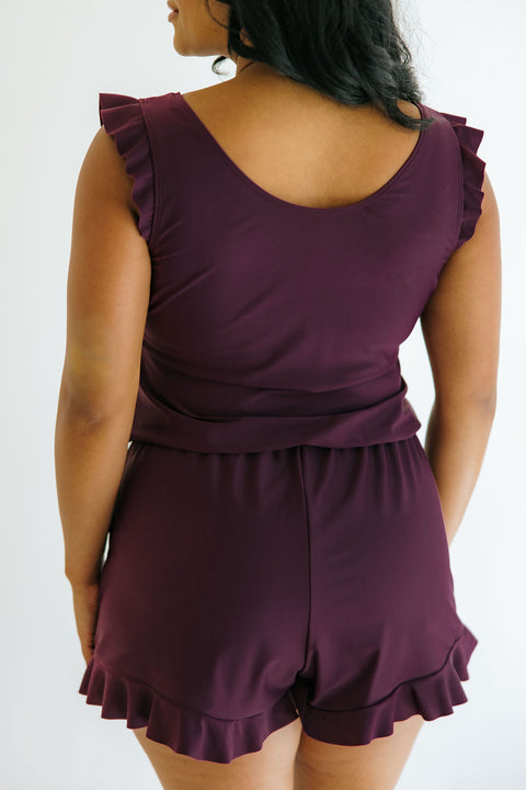 Ginger Swim Romper