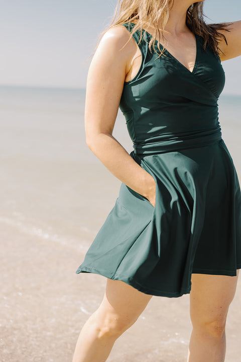 Basil Wrap Top