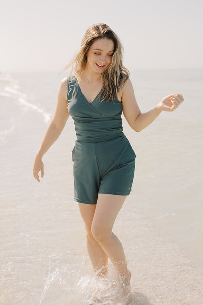 basil wrap top - FINAL SALE