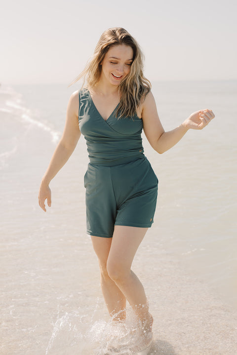 Basil Wrap Top