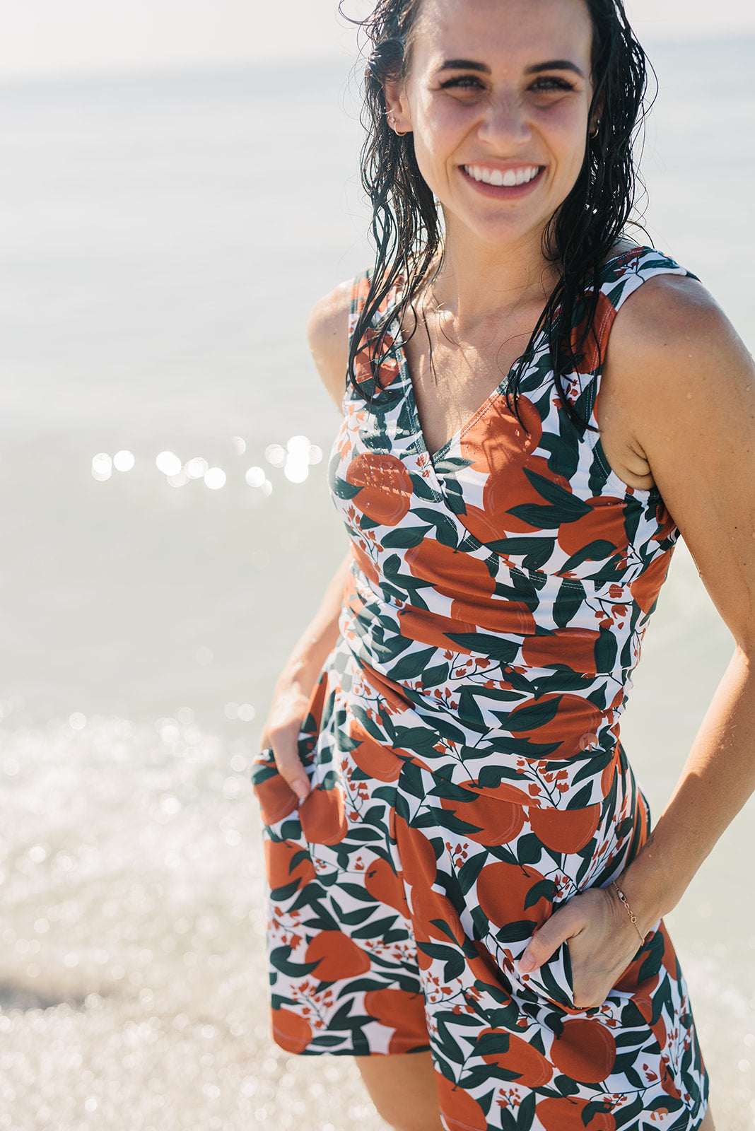 basil wrap top - FINAL SALE – Honey Mark.