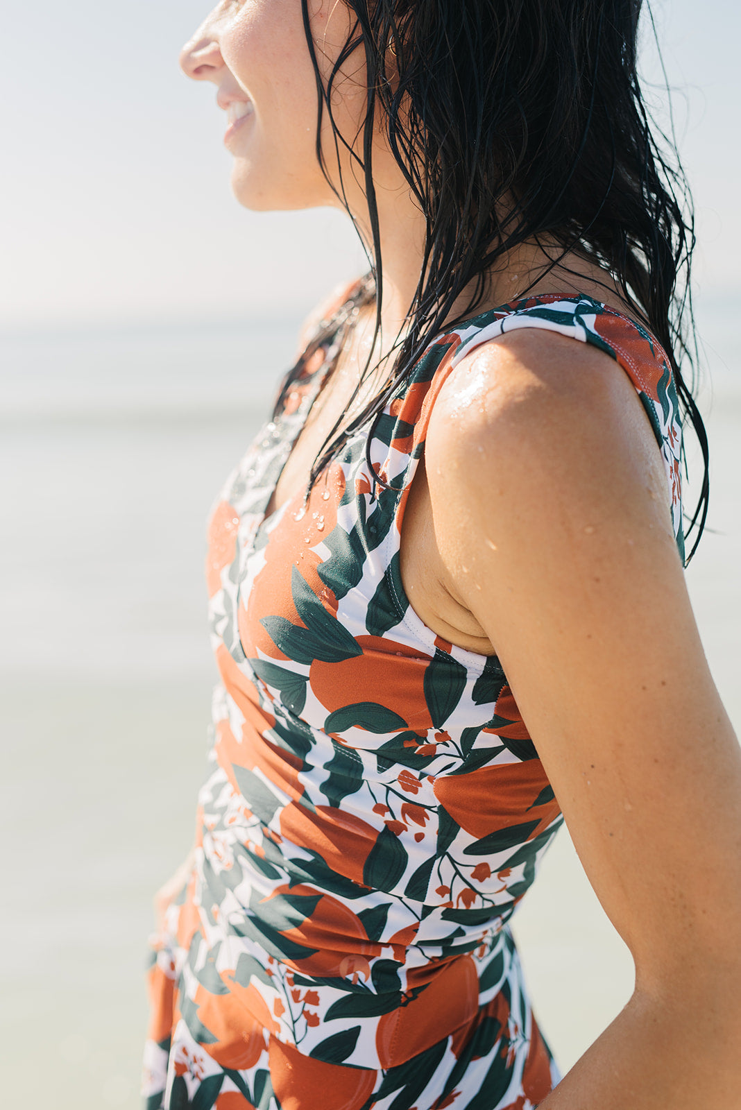 basil wrap top - FINAL SALE